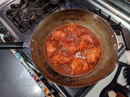 Hong zao ji after simmer