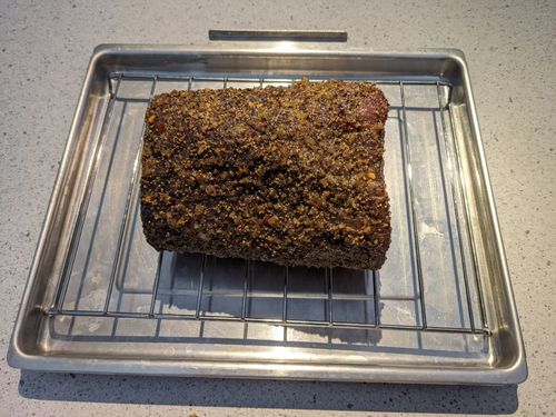 Beef after second seasoning