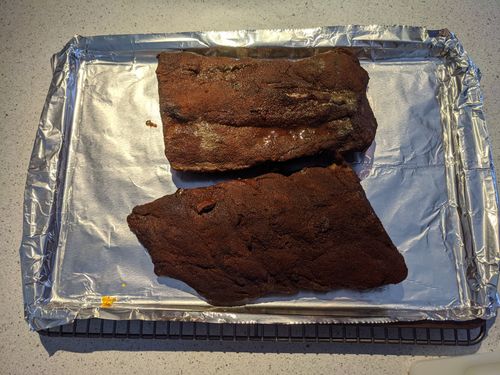 Ribs cooked