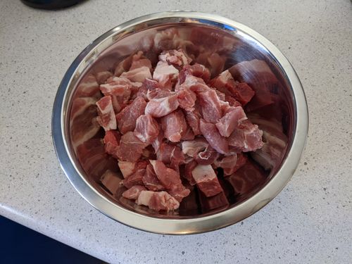 Cut meat