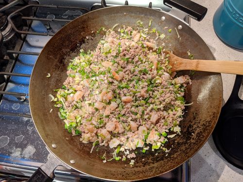 Zha jiang before sauce