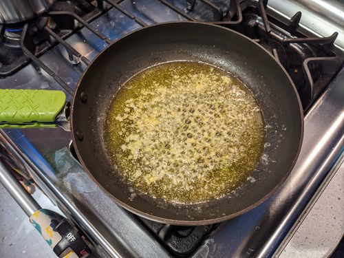 Garlic parmesan after garlic