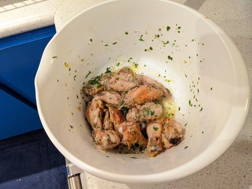 Garlic parmesan after parmesan