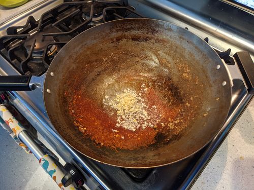 Garlic for onions
