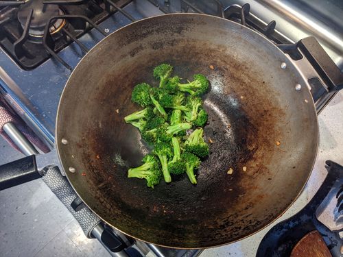 Broccoli stir fried