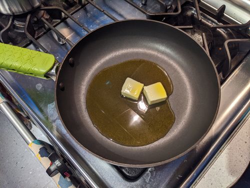 Garlic parmesan oil