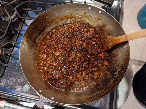 Zha jiang before reduction