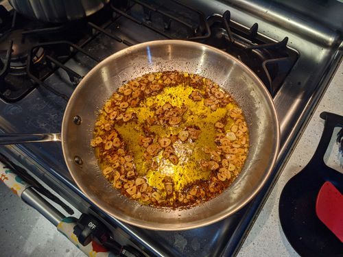 Olive oil after seasoning